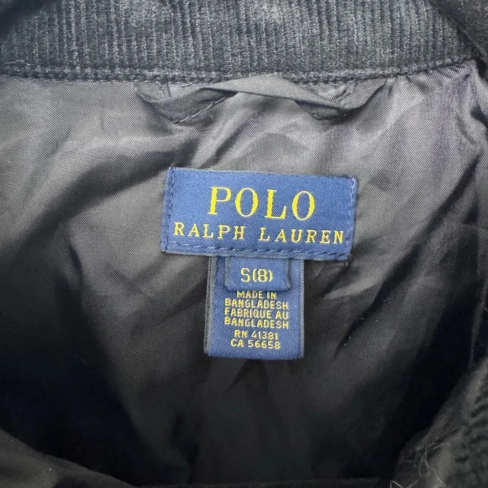 Vintage Kids Polo Ralph Lauren Quilted Jacket Size S